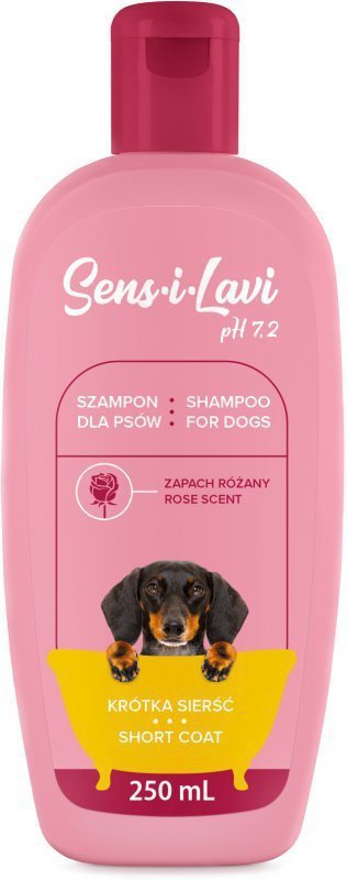 SENS-i-LAVI Szampon dla psów do sierści krótkiej 250ml