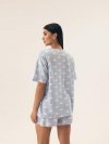 Piżama Henderson Ladies 42732 Nubes kr/r S-XL