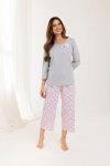 Piżama Regina 711 3/4 2XL-4XL Z25/26 damska