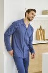 Piżama Taro Darek 3483 dł/r M-2XL Z25/26 męska rozpinana