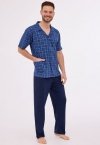 Piżama Cornette 318/51 kr/r 3XL-5XL męska rozpinana