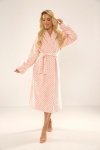 Szlafrok De Lafense 548 Melanie 3XL-4XL długi damski