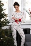 Piżama Sensis Samantha dł/r Christmas S-XL