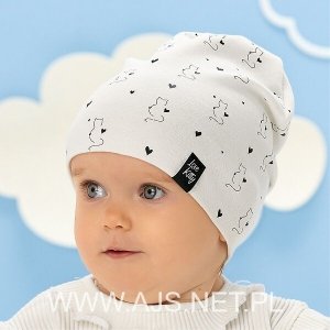 Czapka AJS 50-029 dziewczęce