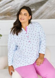Piżama Taro Yolanda 3462 dł/r 2XL-4XL Z25/26 damska