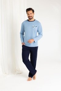 Piżama Regina 484 dł/r 2XL-3XL męska