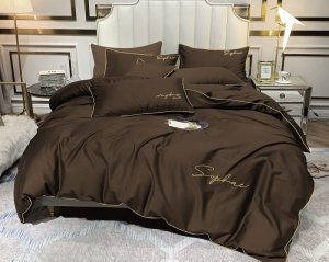 Komplet pościeli Cotton World Mikrowłókno Haft FHL-3303 160x200