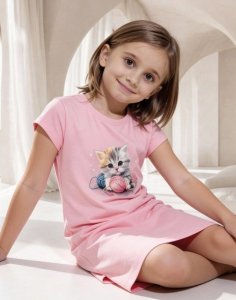 Koszula Cornette Kids Girl 493/123 Kitty 3 kr/r 110-128