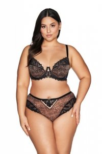 Biustonosz semi soft Ava 2132 Black Panther
