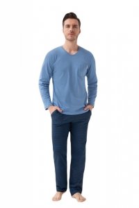Piżama Luna 804 dł/r M-2XL Z24 męska