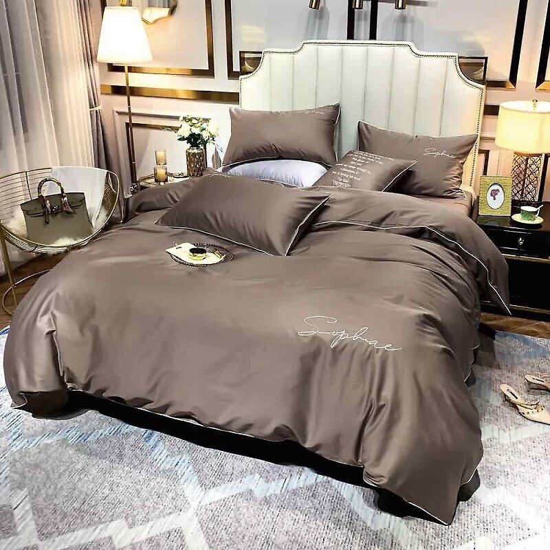 Komplet pościeli Cotton World Mikrowłókno Haft FHL-2600 220x200