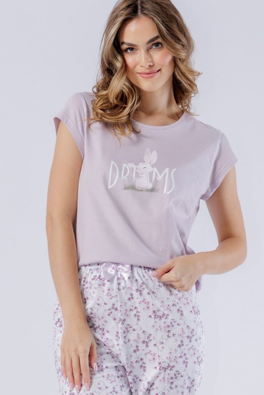Piżama Leveza 1543 Fabiana kr/r M-XL