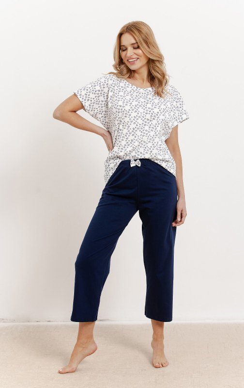 Piżama Taro Demi 3418 kr/r S-2XL W25 damska