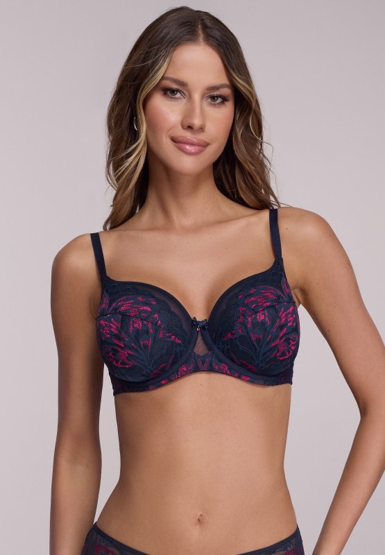 Biustonosz semi soft Ava 2182 Navy Blue