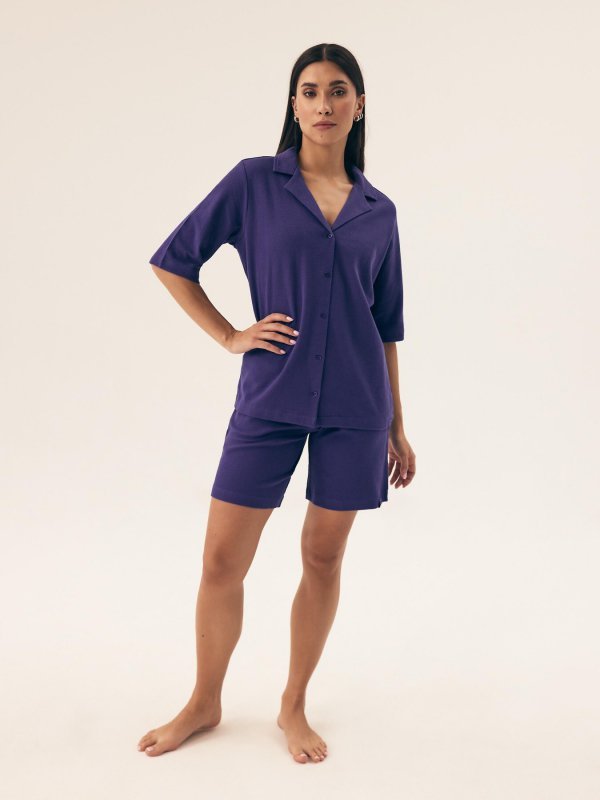 Piżama Henderson Ladies 43348 Nilsa 2 kr/r S-L rozpinana