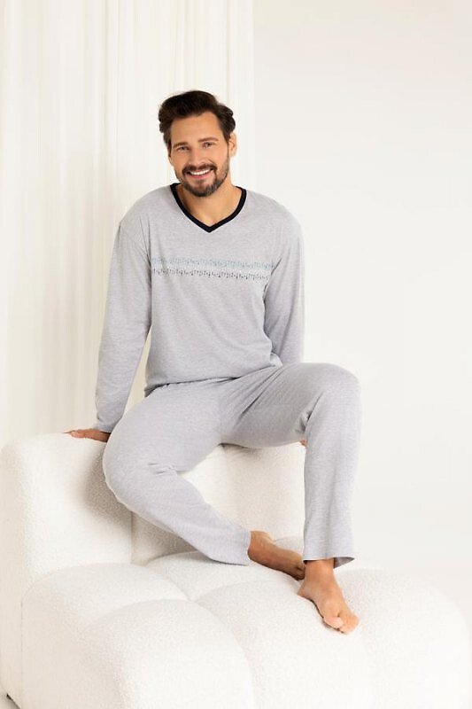 Piżama Regina 485 dł/r 2XL-3XL męska