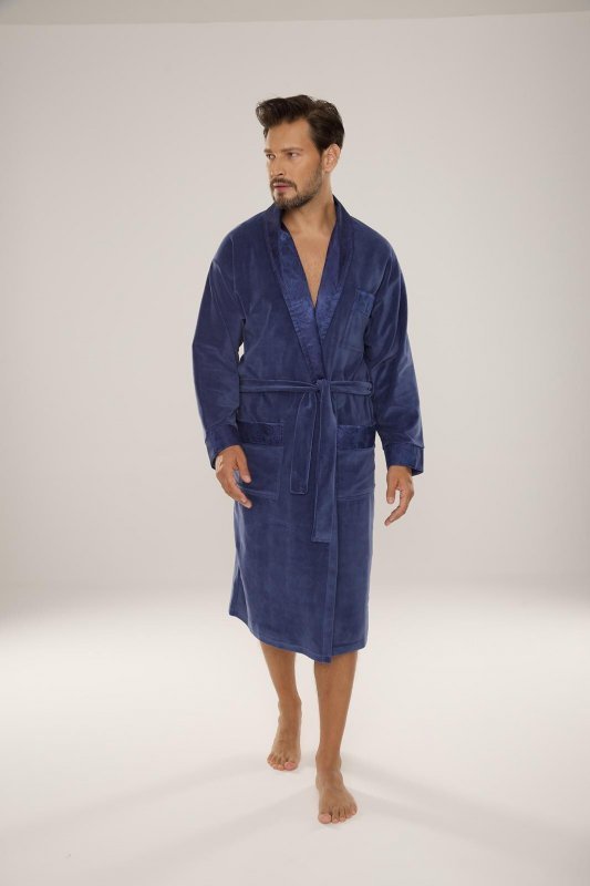 Szlafrok De Lafense 868 Noble M-2XL męski