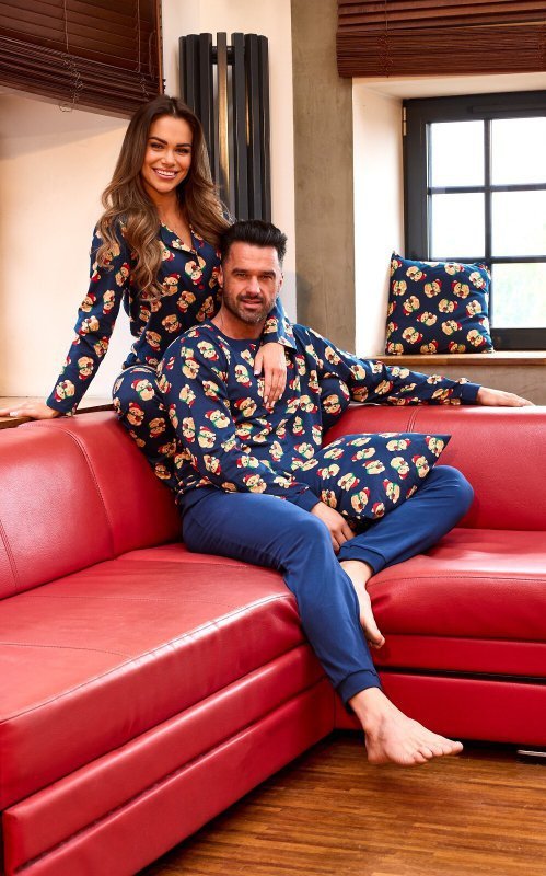 Piżama Cornette 457/293 Teddy 6 dł/r Christmas S-2XL męska