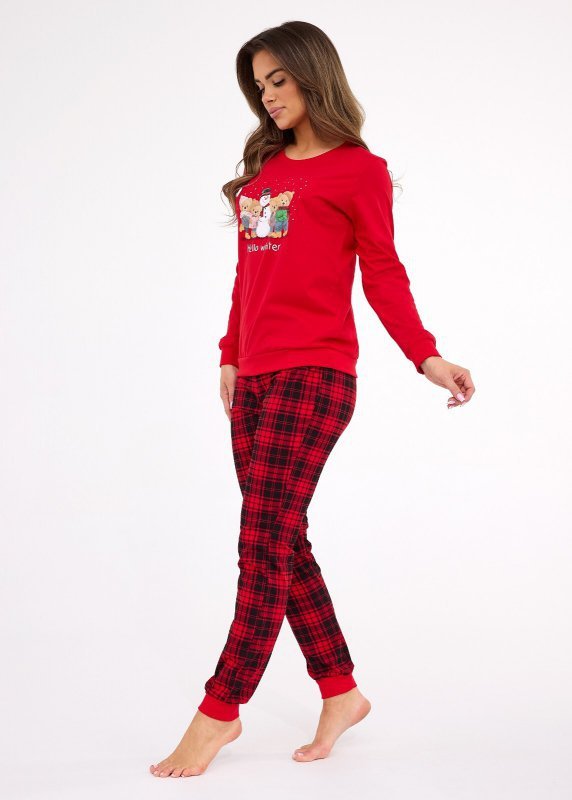 Piżama Cornette 671/421 Winter dł/r Christmas S-2XL damska
