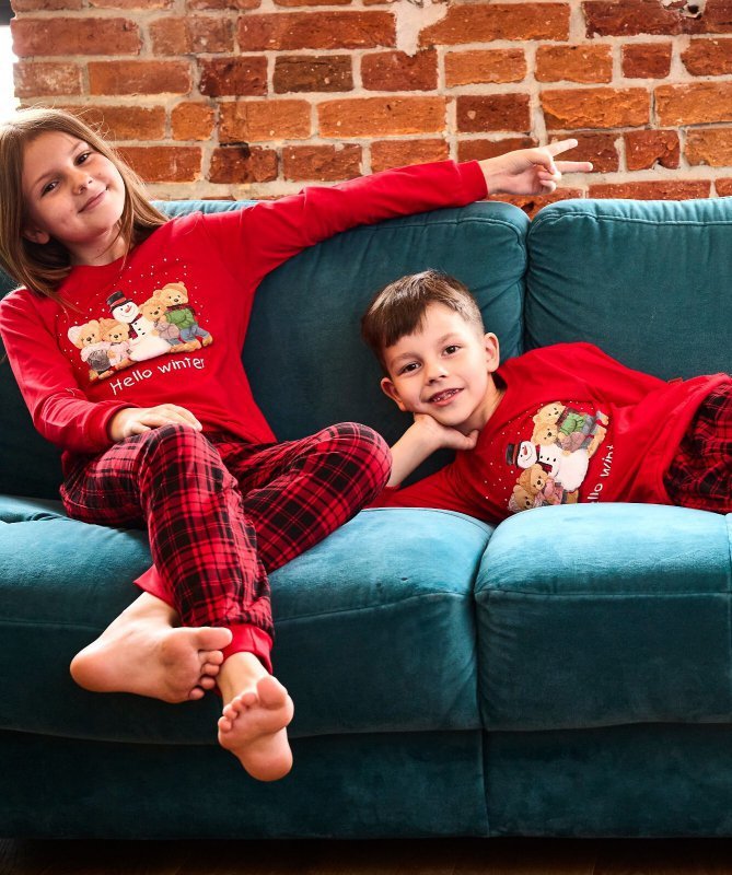 Piżama Cornette Kids Boy 593/171 Winter 86-128