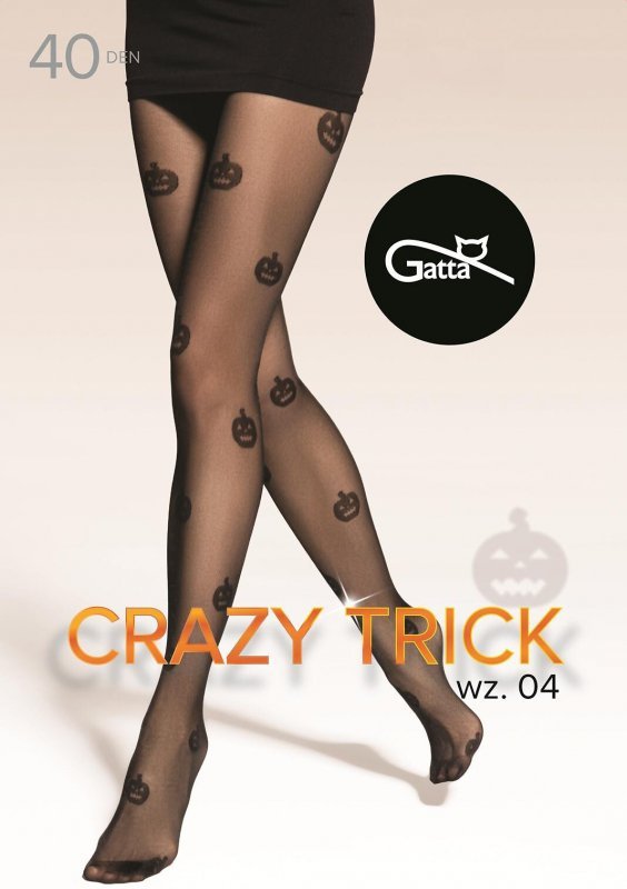 Rajstopy Gatta Crazy Trick wz.04 40 den 2-4