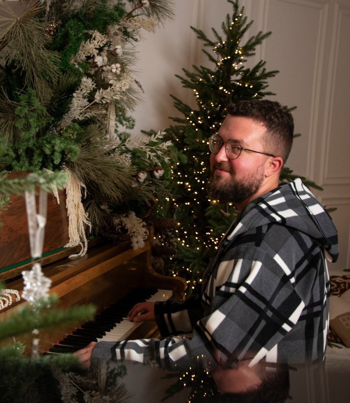 Szlafrok De Lafense 034 Kocyk M-2XL męski