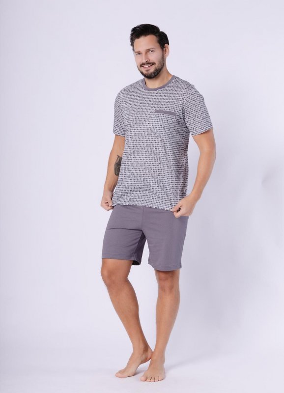 Piżama Hotberg 1751 Karol kr/r M-2XL