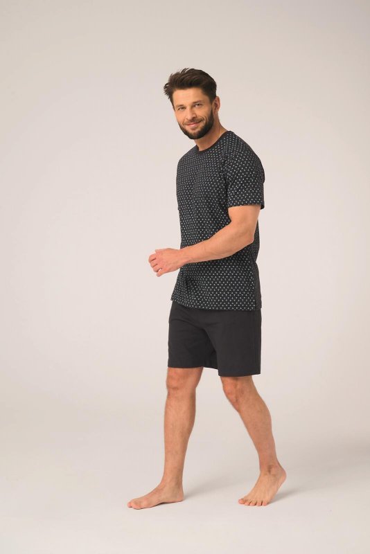 Piżama Key MNS 936 A26 kr/r 3XL-4XL męska