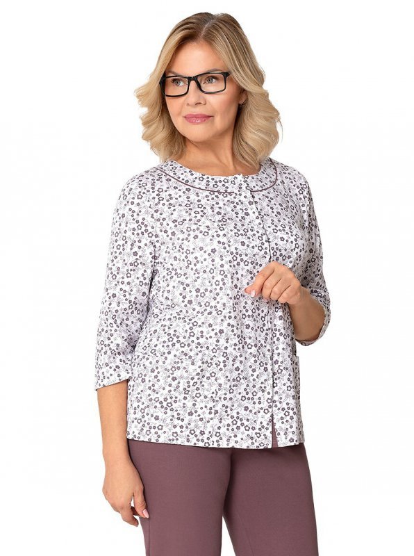 Piżama Martel Maria II 201 3/4 M-2XL damska rozpinana