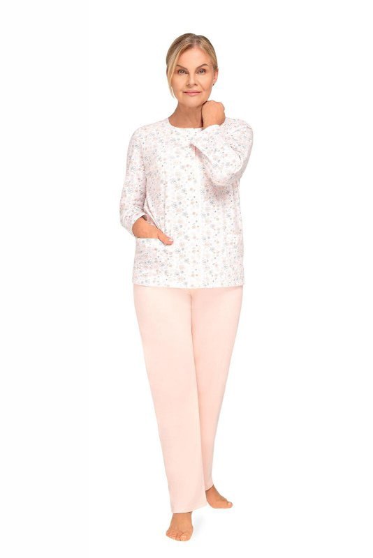 Piżama Martel Maria III 202 dł/r 3XL-4XL damska rozpinana