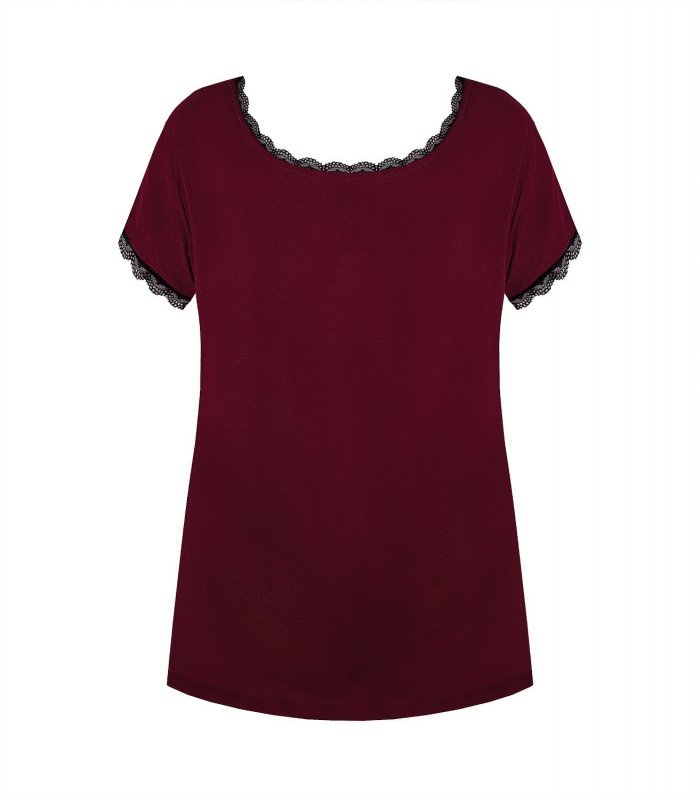 Koszulka piżamowa Mefemi Mix&Match Margot Gładka S-2XL
