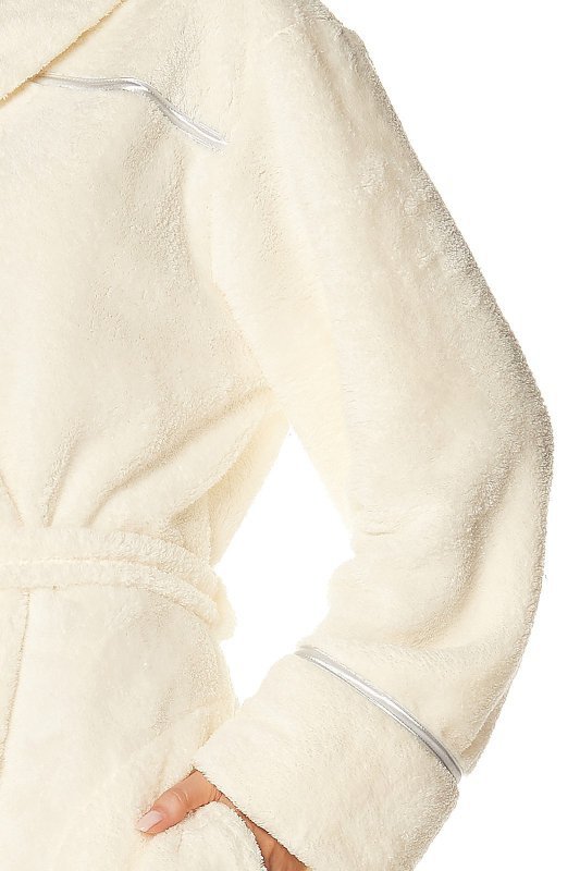 Szlafrok L&L 2084 Satyn długi 3XL damski