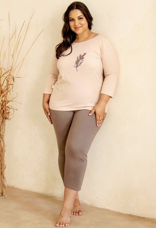 Piżama Taro Jane 3289 3/4 2XL-3XL Z24/25 damska