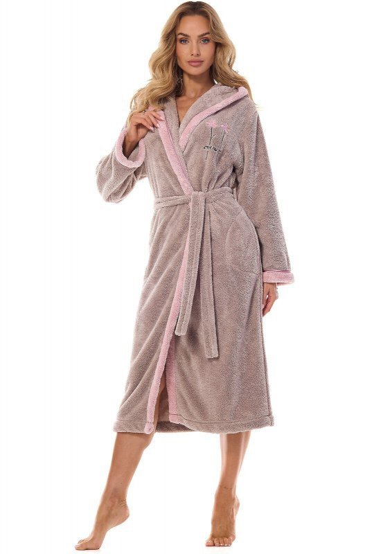 Szlafrok L&L 2419 Tess długi 3XL damski
