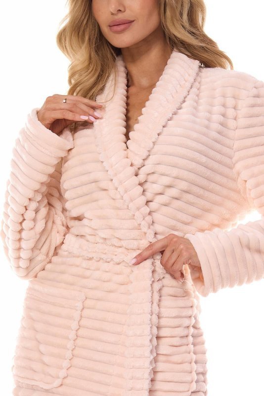 Szlafrok L&L 2415 Ritta długi 3XL damski