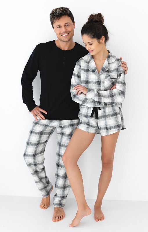 Piżama Sensis Veronica dł/r S-XL rozpinana
