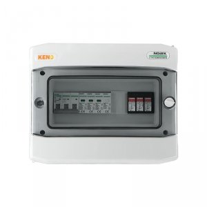 Rozdzielnica przyłączeniowa DC+ AC z ogranicznikiem przepięć 1000V typu 1+2, 2 x łańcuch PV, 1 x MPPT // ogr. AC typ 1+2, 16A 3-F