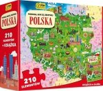 Poznawaj, baw się, odkrywaj. Polska. Puzzle + książka