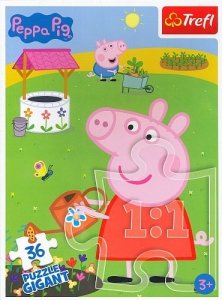 Peppa Pig. Puzzle gigant 36 elementów 