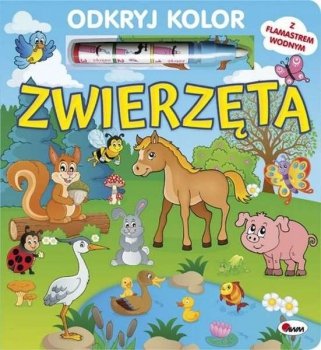 Zwierzęta. Odkryj kolor