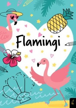 Flamingi. Koloruję
