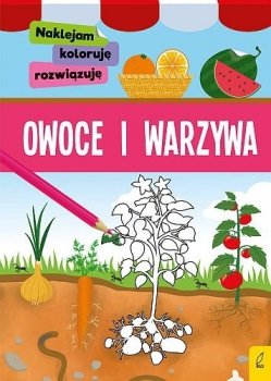 Owoce i warzywa (kolorowanka)