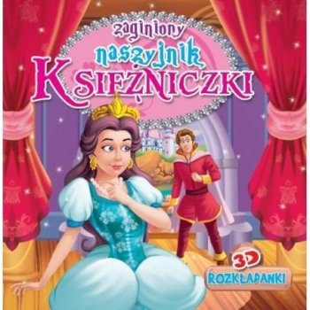 Zagubiony naszyjnik księżniczki rozkładanki 3D- uszkodzona okładka