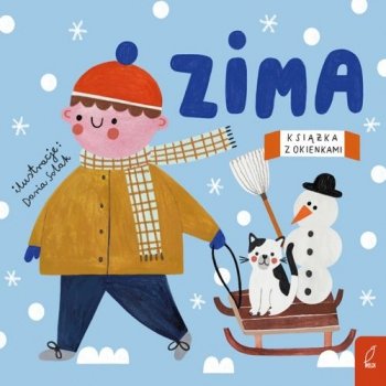 Zima. Książka z okienkami - stan outletowy