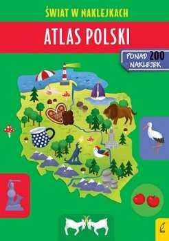 Świat w naklejkach. Atlas Polski