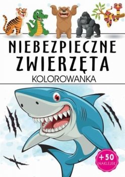 Niebezpieczne zwierzęta. Kolorowanka