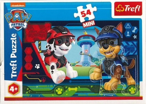Psi Patrol. Misja w przyszłości. 54 mini puzzle