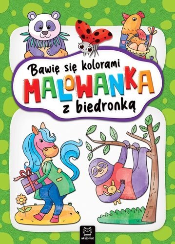 Malowanka z biedronką. Bawię się kolorami, Agata Kaczyńska