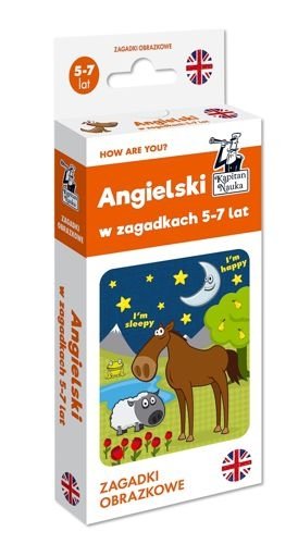 Kapitan Nauka. Angielski. Zagadki obrazkowe 5-7 lat, Agata Pietrzak