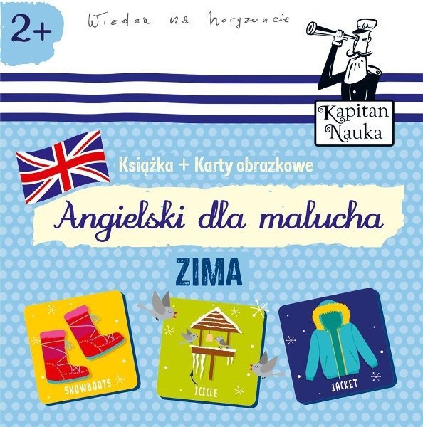 Zima. Angielski dla malucha. Karty obrazkowe (wiek 2+), Maria Gładysz, Magdalena Popovics